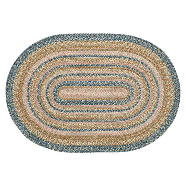 Kaila Jute Braided Rug Oval with Rug Pad 24